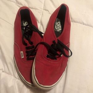 Red Vans